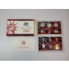 Image 1 : 2001 United States Mint Silver Proof Set: 90% Silver Quarters, Half Dollar, & Dime