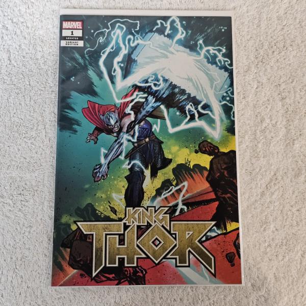 2019 Marvel King Thor #1 Legacy #723 Humberto Ramos Walmart Exclusive Variant Edition Comic Book