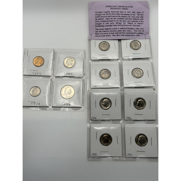 United States Uncirculated Coins - Excellent Examples