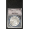 Image 1 : ANACS 2005 MS69 1 oz 999 Fine Silver American Eagle