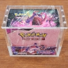 Image 4 : EMPTY Pokemon Sword & Shield Fusion Strike Booster Box in Protective Acrylic Display