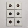 Image 2 : Six United States Indian Head Pennies Ranging From 1880 To 1906