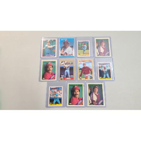 Lot Of Assorted Topps Tiffany Phillies Baseball Cards