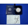 Image 1 : 2005-W Silver American Eagle Proof $1 - 1 Troy oz .999 Fine Silver w/ Box & CoA