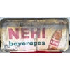 Image 2 : LARGE Antique 52 x 20 Metal NEHI Soda Advertising Sign - See Description