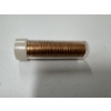 Image 4 : Uncirculated Roll of United States Lincoln Cents 1968-S In Protective Holder - Mint Condition