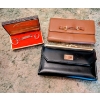 Image 3 : New Black Travel Case With Strap, 2 New Ladies Wallets, Seashell, And Small Glass Trinket Box