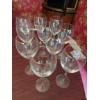 Image 1 : Quantity 10 - Clear 9" Wine Glasses As Shown - Gently Used