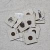 Image 1 : Collection of U.S. Lincoln Wheat Cents in Cardboard 2x2 Coin Flips FV: $.75