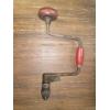 Image 3 : Lot of Vintage Tools incl Cross Brace Hand Drill, Wrenches, & Folding Rulers