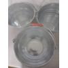 Image 3 : 3- Brand New 2.6 Gallon Galvanized Steel Buckets - 10.6 x 9.8 x 7.5