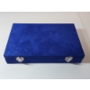 Image 8 : Large Lot of Assorted Costume Jewelry - Bracelets, Necklaces, & More! In Royal Blue Jewelry Box 