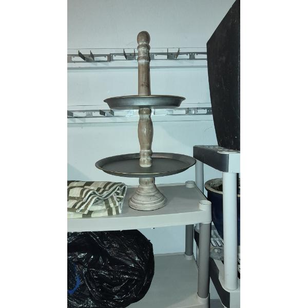 PICKUP IN NORTHFIELD - 2 Tier Tapered Round Rack As Shown - See Pics