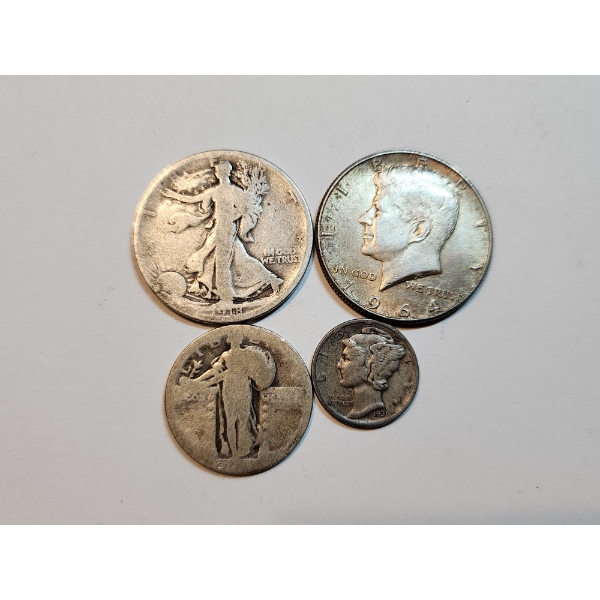 U.S. Silver Coins Face Value $1.35