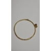 Image 2 : 10K Yellow Gold Hinged Bangle Bracelet (Damaged) - Weight: 3.6g