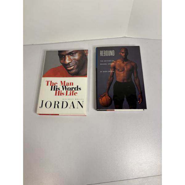 Michael Jordan Books - Rebound - The Man His Words His Life by Mitchell Krugel - Rebound The Odyssey