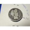 Image 2 : 1914 United States Barber Quarter - 90% Silver 