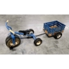 Image 1 : EXTREMELY RARE - VINTAGE "LAPP SPEEDSTER" - MADE IN PA - HEAVY DUTY CHILD TRICYCLE WITH TANDEM CART