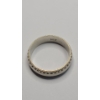 Image 6 : Men's 14K Gold Two-Tone Textured Band Ring - Size 10 - Weight: 6.1g