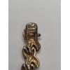 Image 8 : Multi-Tone 925 Sterling Silver 8" Vermeil ''X'' Links Bracelet - Weight: 21.3g