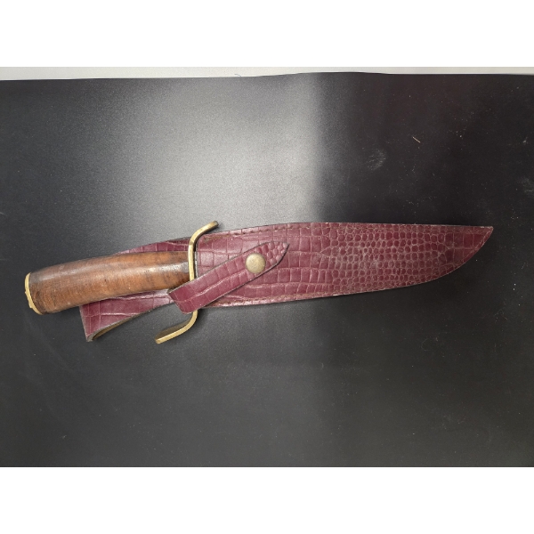 13'' Bowie Knife And Sheath
