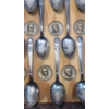 Image 4 : Presidents Commemorative Silverplated Spoon & Medal Collection