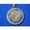 Image 2 : 1921 Morgan Silver Dollar on Pendant with Chain 