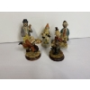 Image 1 : Assorted Clown Figurines - 5 Total