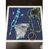 Image 1 : Costume Jewelry - Necklace & Earring Sets - Blue & Green - Loose Blue & White Beads 