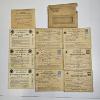 Image 1 : WWII United States Office Of Price Administration Canton, OH Family War Ration Books Group Lot Of 10