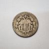 Image 1 : Worn, Unknown Year 882 Shield Nickel 5 Cent United States Coin