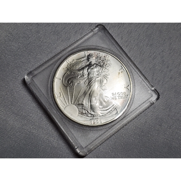 *Stunning - Rarer* 1995 American Silver Eagle $1 Coin 1 oz Fine Silver 