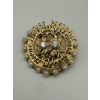Image 1 : Tests as 14k Gold Past President Florida Federation of Garden Clubs Inc Pin / Pendant 16.2g