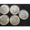 Image 5 : Six 90% Silver Kennedy Half Dollars - $3 Face Value
