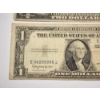 Image 4 : Two U.S. Notes: 1928-G $2 Red Seal Note & 1935-H $1 Blue Seal Silver Certificate 