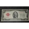 Image 2 : $2 Red Note Series 1928G & $5 Red Note Series 1963 Face Value: $7