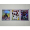 Image 1 : 3 John Metchie III Trading Cards Including Autographed 2021Leaf Pro Set, 2022 Panini, & 2022 Topps