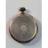 Image 15 : Vintage Zentra Mechanical .800 Silver Pocket Watch With Erreff Pocketwatch Case - Ticks
