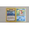 Image 1 : 1999 Pokemon Jungle 1st Edition Goldeen &  Super Rod #103 Neo Genesis Trainer Card 