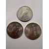 Image 2 : 3 Exceptional United States Peace Silver Dollars - Incredible Opportunity