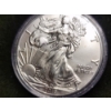 Image 3 : 1 Oz .999 Fine Silver 2018 American Eagle Round in Capsule Protector
