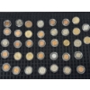 Image 1 : 	Unique Coin Collection Of Various Sizes And Face Values, 37 Coins - Mint Condition