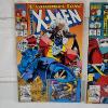 Image 2 : Two Vintage Marvel X-Men Comic Books ~ Sealed in Plastic With A Trading Card Included! 