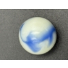 Image 2 : Vintage Uranium Marble - Amazing Blue & White Piece! Beautiful Glow! 