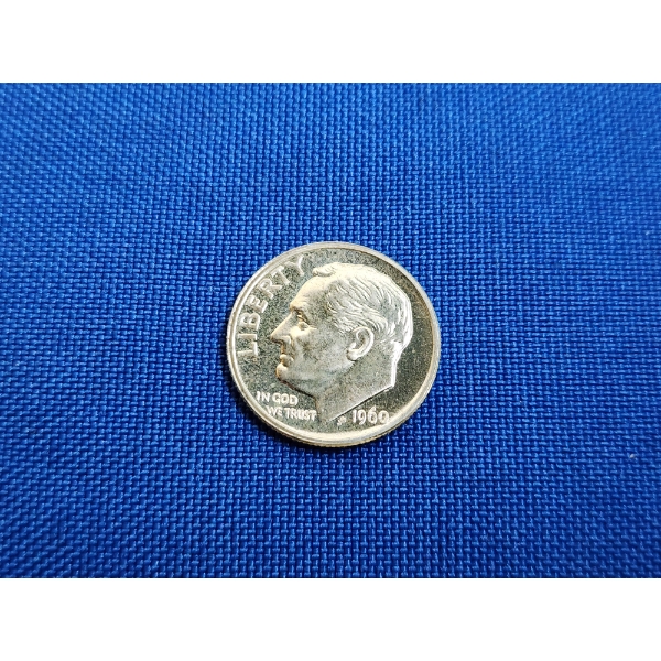 1960 Proof Roosevelt 90% Silver Dime