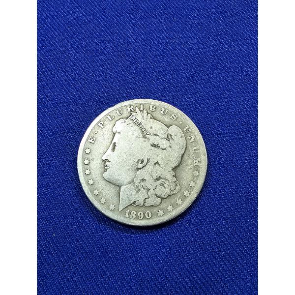 1890- O Morgan Silver Dollar