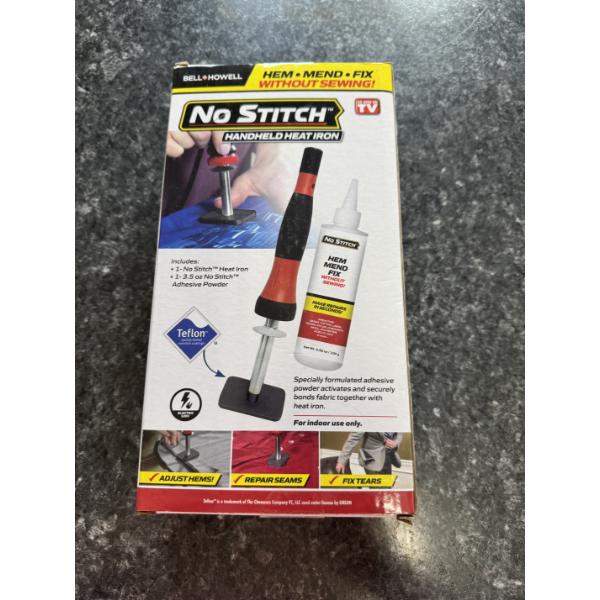 As Seen On Tv No Stitch Handheld Heat Iron - New In The Box 