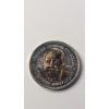 Image 1 : 1985 Silver Plated With Gold Highlights Winston Churchill 20th Anniversary Double Eagle Comm Medal