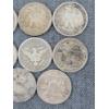 Image 5 : $4 Face Value in 90% Silver United States Half Dollars - Ft. Walking Liberties, Franklins & Barber!