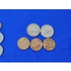 Image 6 : Lot of Assorted Coins - U.S. Cents, U.S. Nickels, & German 5 Pfenning Coin; FV: $2.22